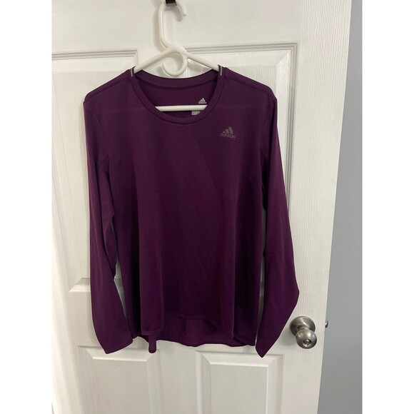 Adidas Running Supernova Long Sleeve Tee Purple Size XL - Picture 5 of 7